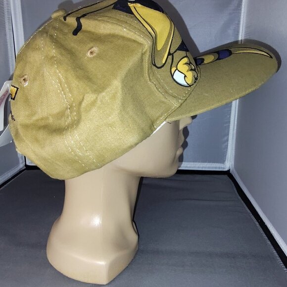 NWT! VTG 1994 Georgia Tech Yellow Jackets Global Caps BUZZ Big Logo Snapback Cap - Picture 3 of 9